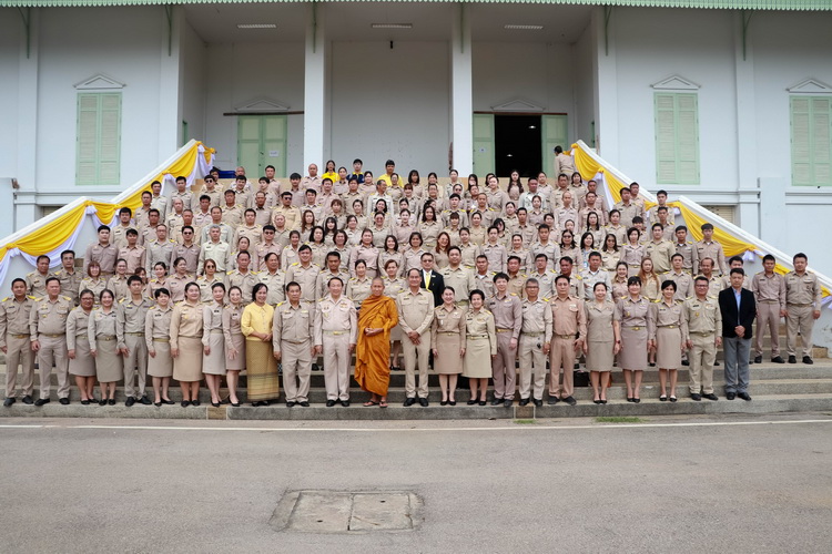 อบจ.แพร่ จัดพิธีทำบุญเนื่องในวันองค์การบริหารส่วนจังหวัด ประจำปี 2567