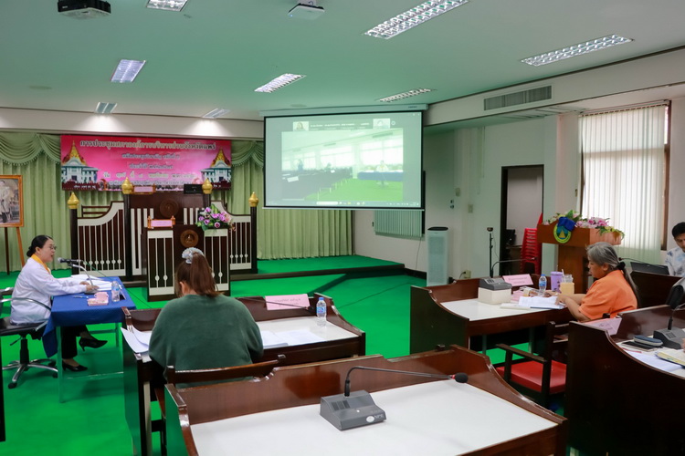 ประชุมคณะกรรมการพิจารณาแผนการใช้จ่ายเงินบำรุงของโรงพยาบาลส่งเสริมสุขภาพตำบลสังกัดองค์การบริหารส่วนจังหวัดแพร่ ครั้งที่ 5/2567