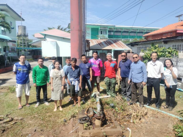 วันที่ 19 – 20 พฤศจิกายน 2565 ดำเนินการเป่าล้างบ่อบาดาล โรงเรียนอนุบาลแพร่ ตำบลนาจักร อำเภอเมือง จังหวัดแพร่